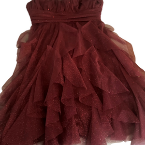 Charming Maroon Formal Dress